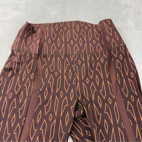 Adidas x Ivy Park Women's Size Large Monogram Sheer Panel Tights/Leggings - Picture 8 of 10